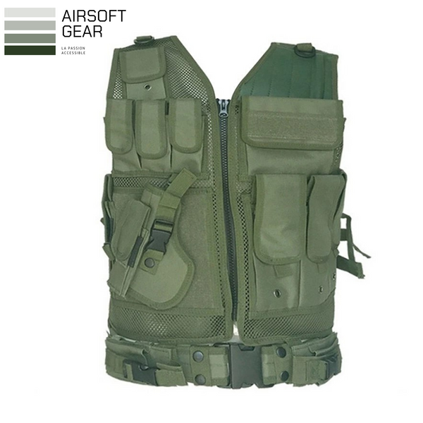 Gilet tactique | AlphaVest™ Duck Green